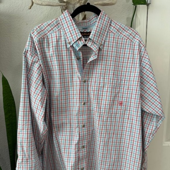 Men's Ariat Pro Series Button Down Shirt - Picture 1 of 2